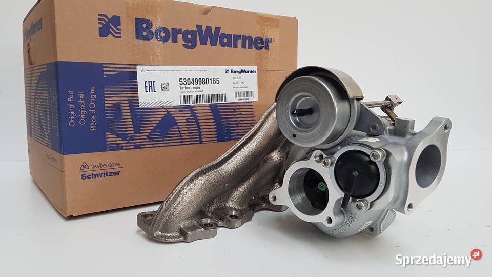 Nowa turbosprężarka BorgWarner KKK 53049980165 osobowe Siedlce