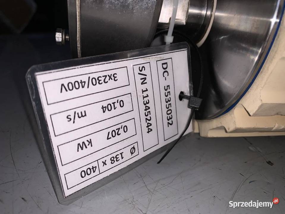 Interroll Drum Motor 207 W 138 mm x 400 mm 0104 Warszawa
