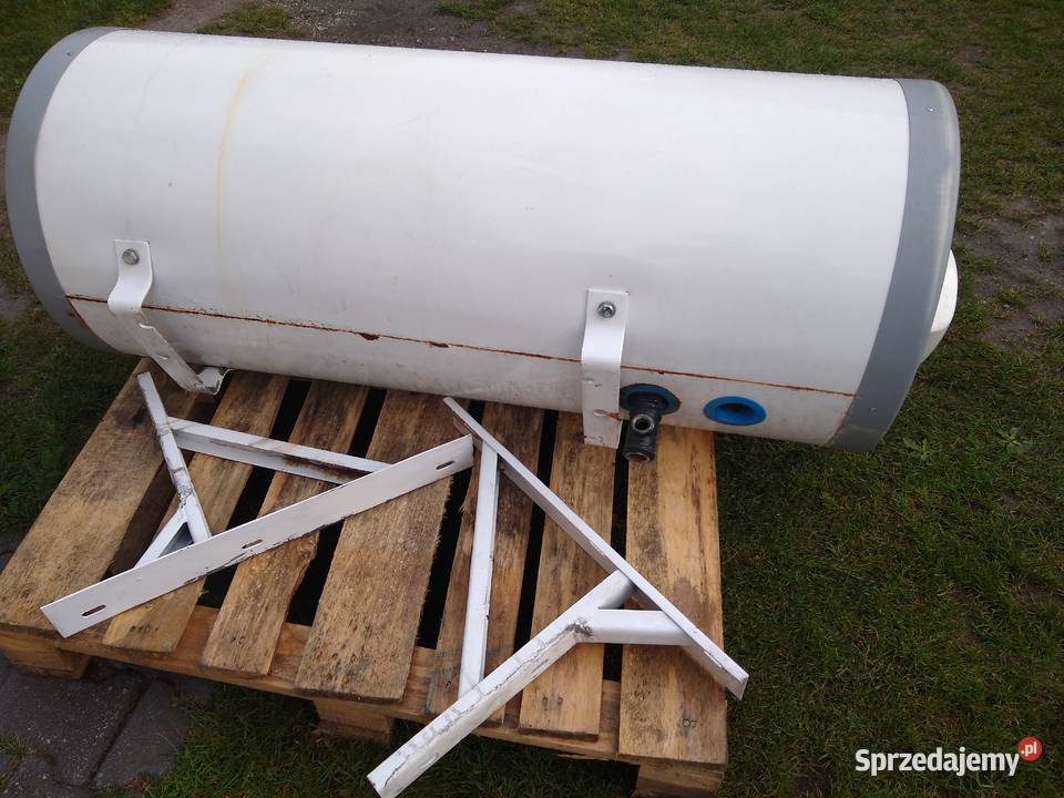 Bojler CO 140 l z grzałką i uchwytami poziomy łódzkie Dłutów sprzedam