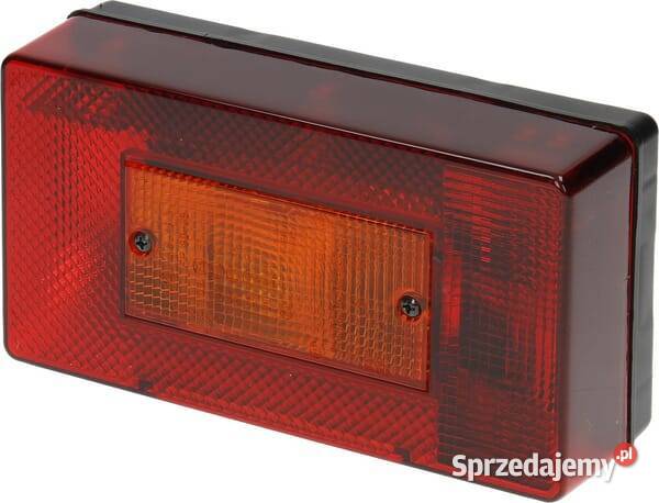 Lampa zespolona tylna lewa prostokątna 12V Kamionna
