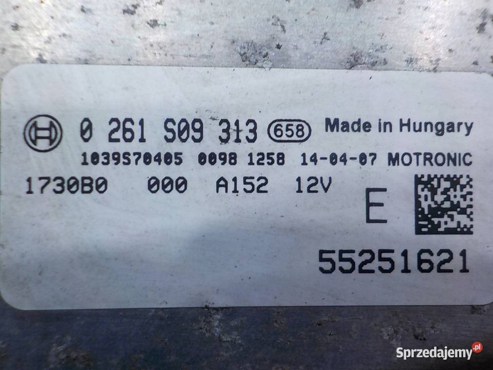 FIAT 500L 14 B 14r 5D sterownik komputer silnika osobowe Suków sprzedam