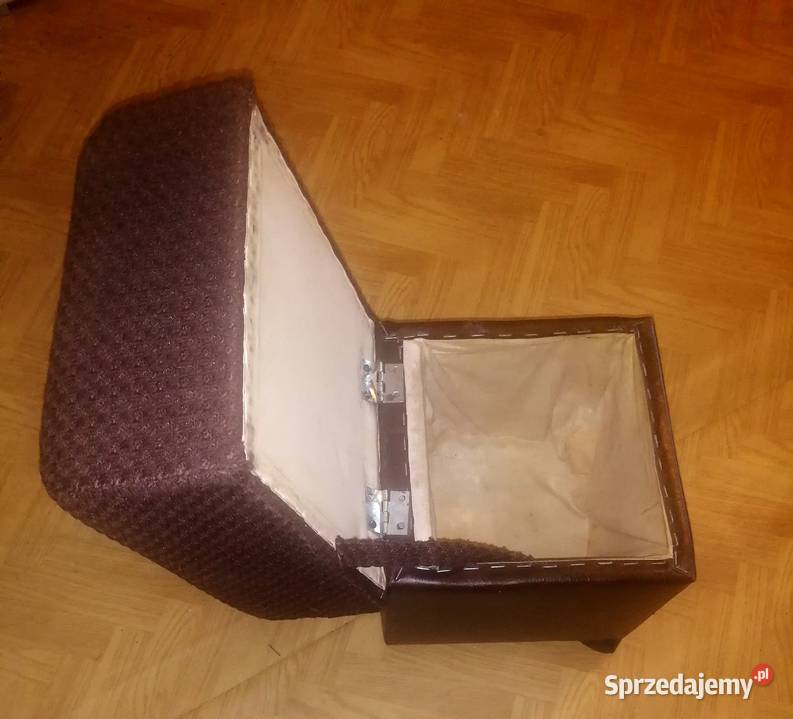 2 pufy sprzedam komplet 100 PLN 44cm Pufy i podnóżki Zawadzkie