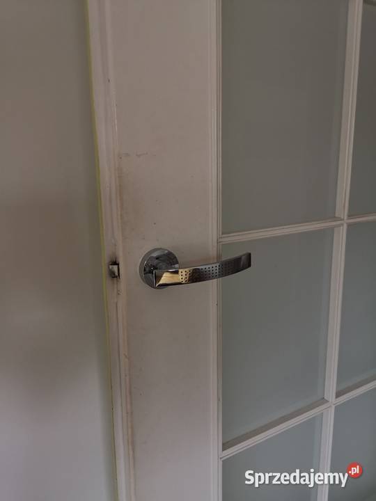 2 drzwi wewnętrznych z szybami 195.5cm Myślenice