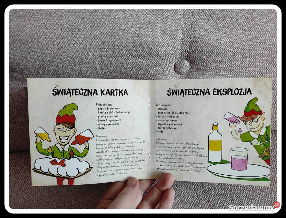 Księga eliksirów i eksperymentów z laboratorium sprzedam