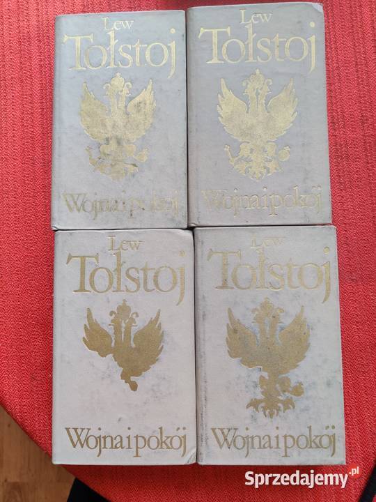 Książki Wojna i Pokój Lew Tołstoj śląskie Myszków sprzedam