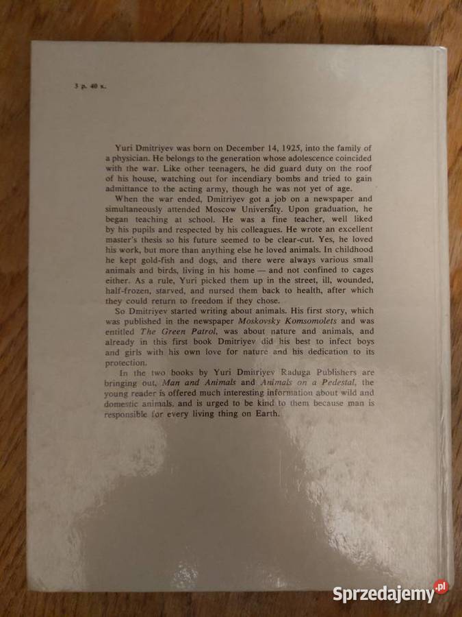 Animals on a Pedestal Dmitriyev Gdańsk sprzedam