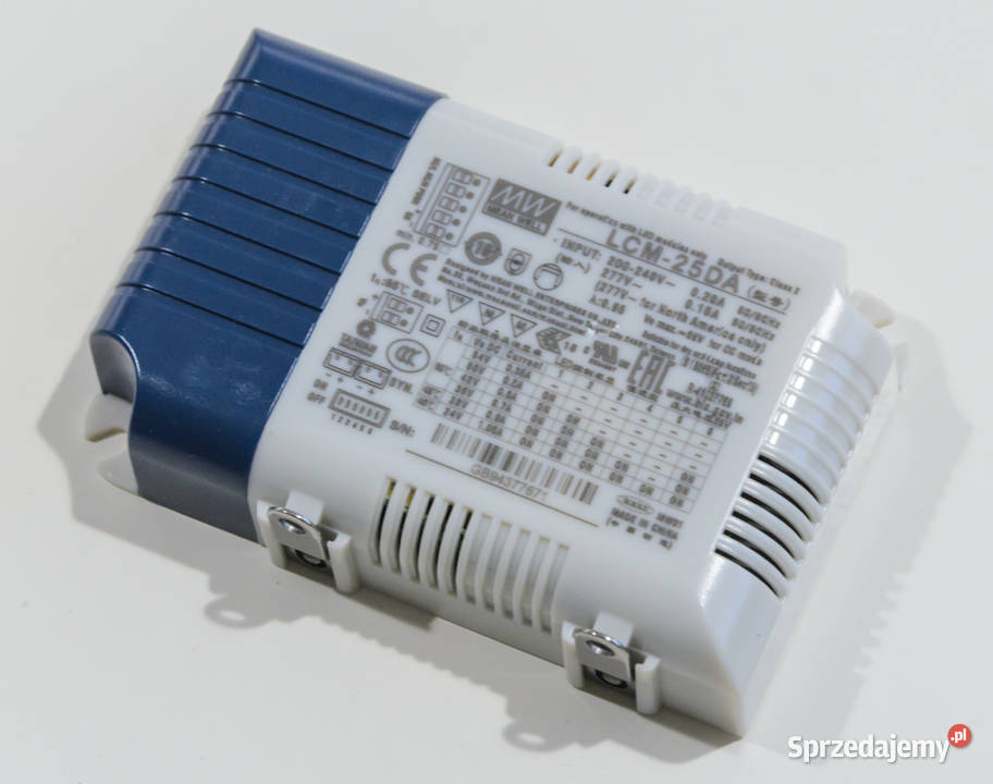 Zasilacz Mean Well LCM25DA 654V 25W stałoprądowe Osprzęt oświetleniowy Częstochowa