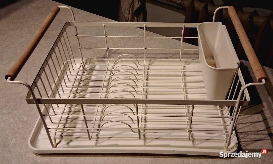 Suszarka do naczyń z elementami drewna Opole