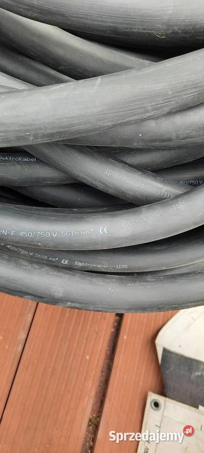 Kabel przewód HO7RN 5x16 nowy Skawina