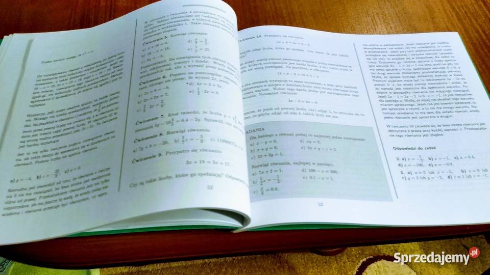 Algebra 7 podręcznik klas 7 książka nauczyciela