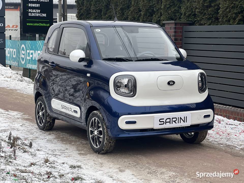 SARINI BENTU Najtańsze samochody elektryczne w 19KM kujawsko-pomorskie
