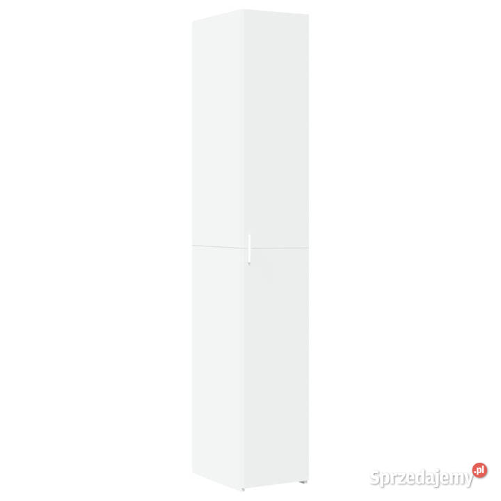 Wąska szafka biała 30x425x225 materiał Warszawa