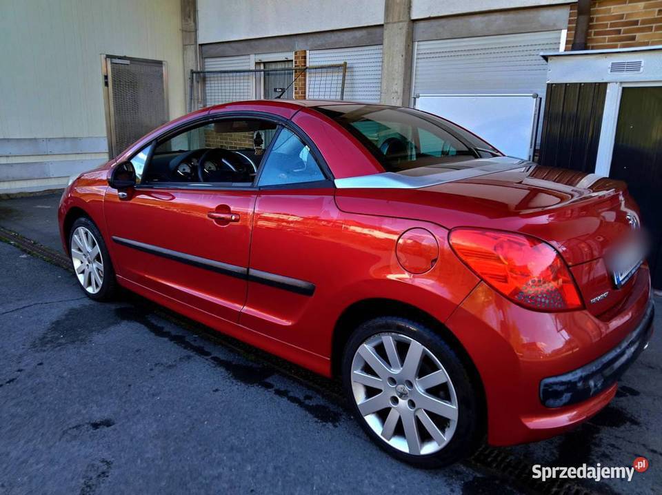 PEUGEOT 207CC PEŁNE WYPOSAŻENIE BEZWYPADKOWY Tarnowskie Góry