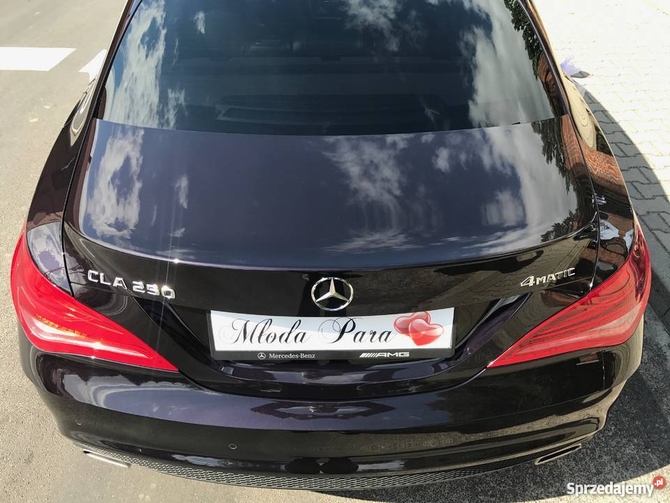 Auto ślub wesele Mercedes Poznań