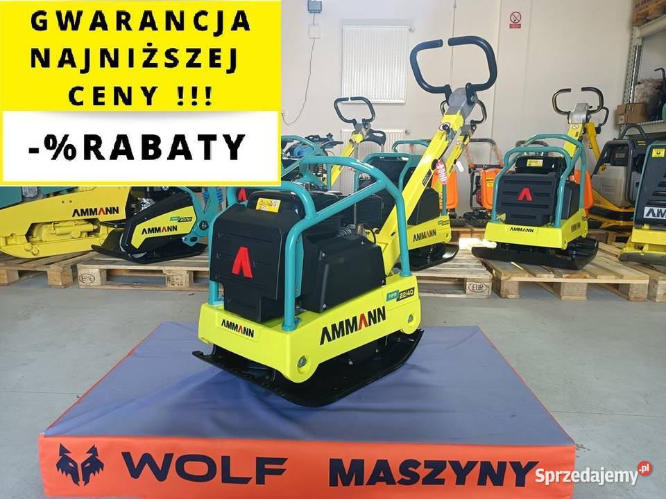 ZAGĘSZCZARKA REWERSYJNA AMMANN APR 2240 HONDA sprzedam