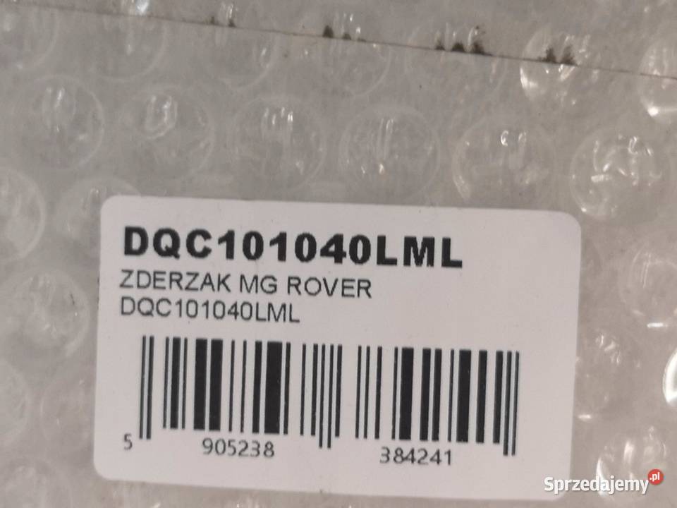 ZDERZAK TYŁ ROVER 400 SEDAN 19952000 NOWY