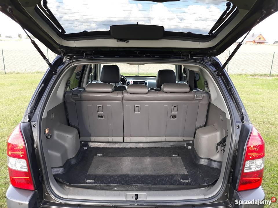 HYUNDAY TUCSON 20 CRDi 2006 prod STAN skórzana tapicerka