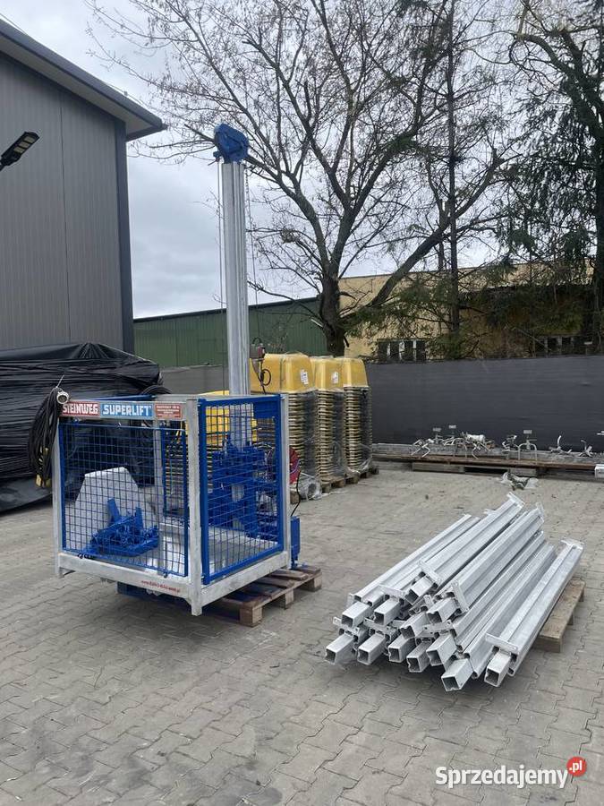 Winda budowlana wyciąg Steinweg Superlift 200 Ślesin
