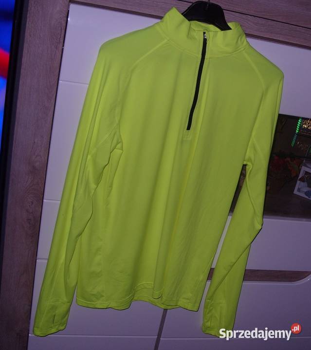 Sportowa limonkowa neonowa Bluza JNowa rMXL Bez wzoru Rawicz