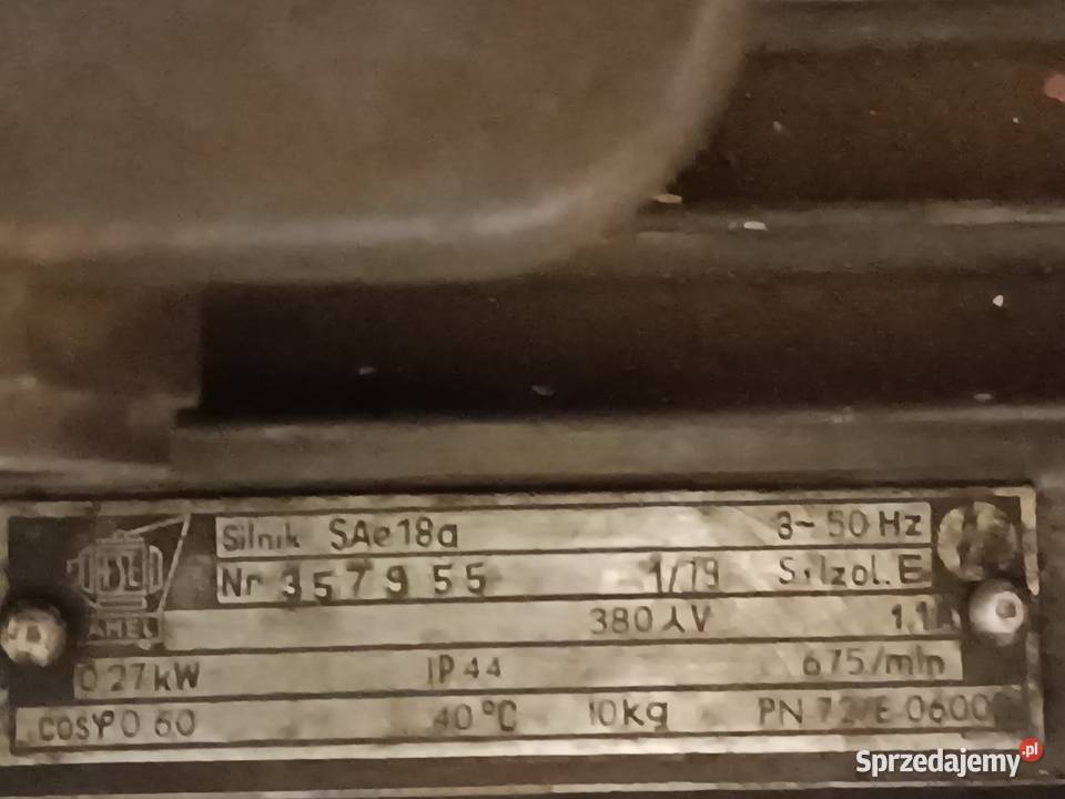 Silnik elektryczny SAe18a 027 KW Rzeszów sprzedam