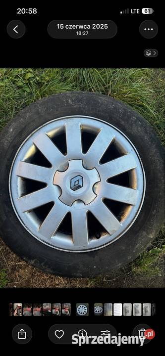 Felgi 16 renault laguna wielkopolskie Ostrów Wielkopolski