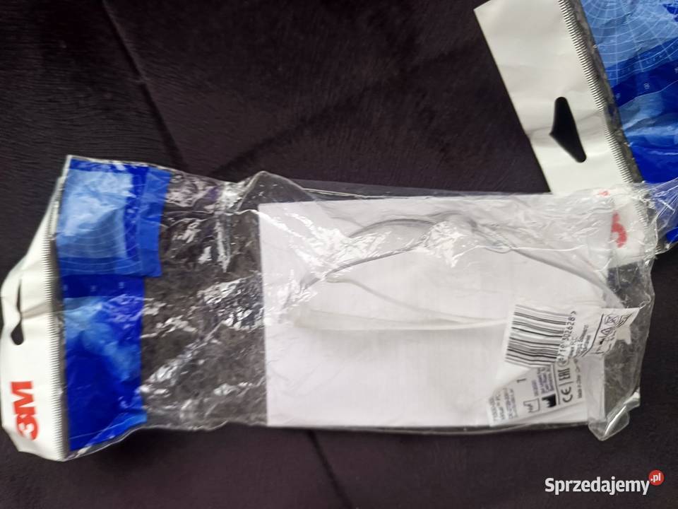 Okulary ochronne 3M nowe pomorskie Wejherowo sprzedam