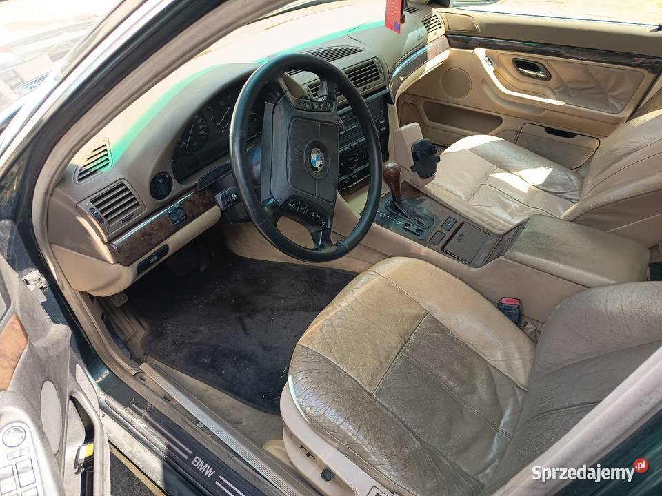 Fotele przód tył boczki BMW e38 Ruda Śląska sprzedam