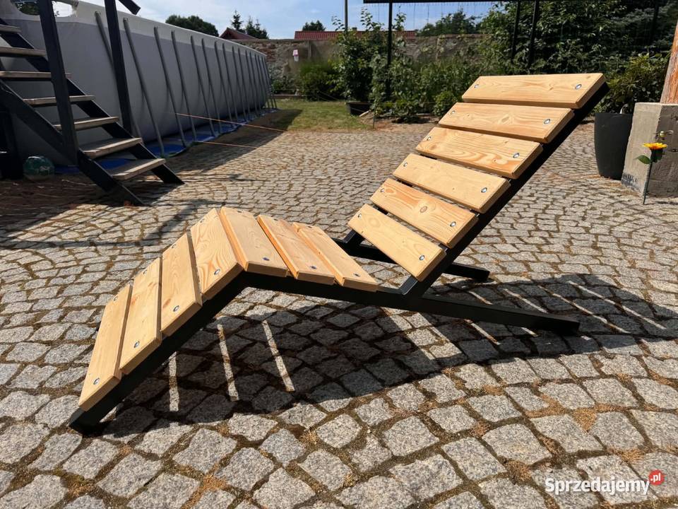 Leżak ogrodowy miejski Kołobrzeg