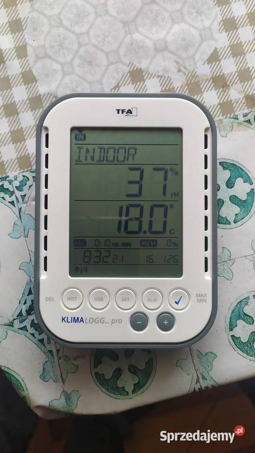 Klimolog termohogrometr lubelskie Gołowierzchy sprzedam