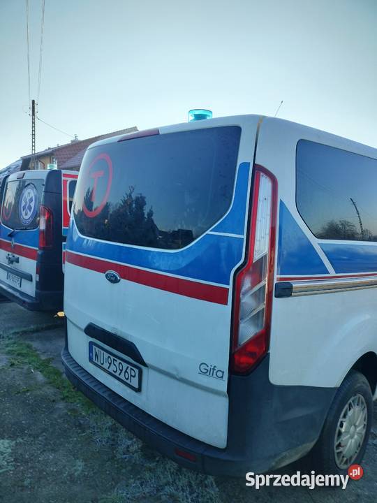 ambulans karetka Transit  Custom lubuskie Drągowina