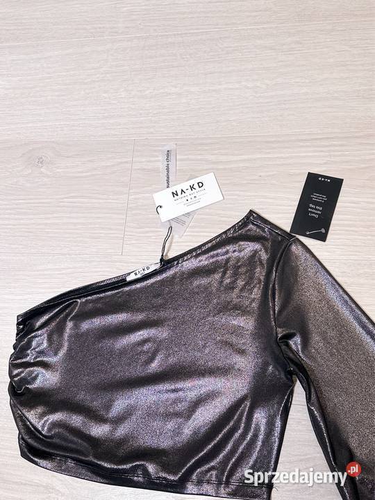 Bluzka bluza NAKD 36 s nowa z metką błyszcząca Bez wzoru Warszawa