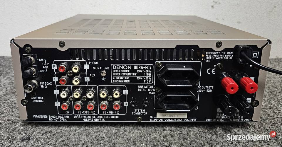 Denon UDRAF07 Amplituner wzmacniacz stereo Kraków