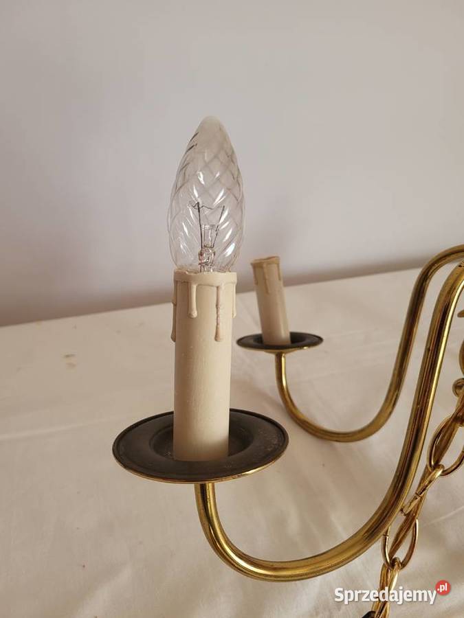 Stylowy Żyrandol sześcioramienny zachodniopomorskie Białogard