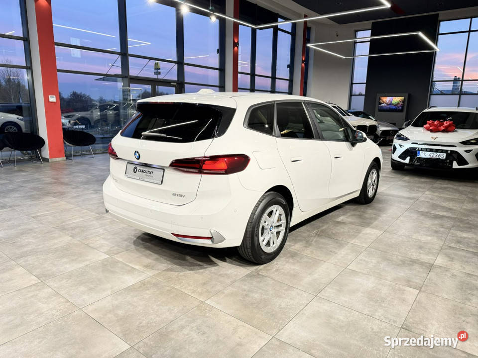 BMW Active Tourer 218i 15 136 automat 2022 r biały Myślenice