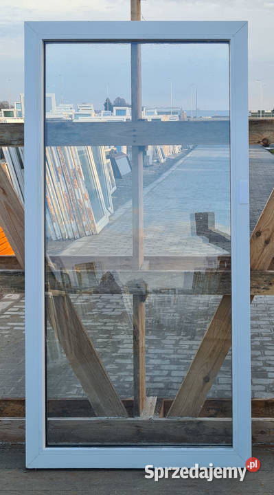 OKNA KacprzaK Witryna 76X145 FIX Używany PCV