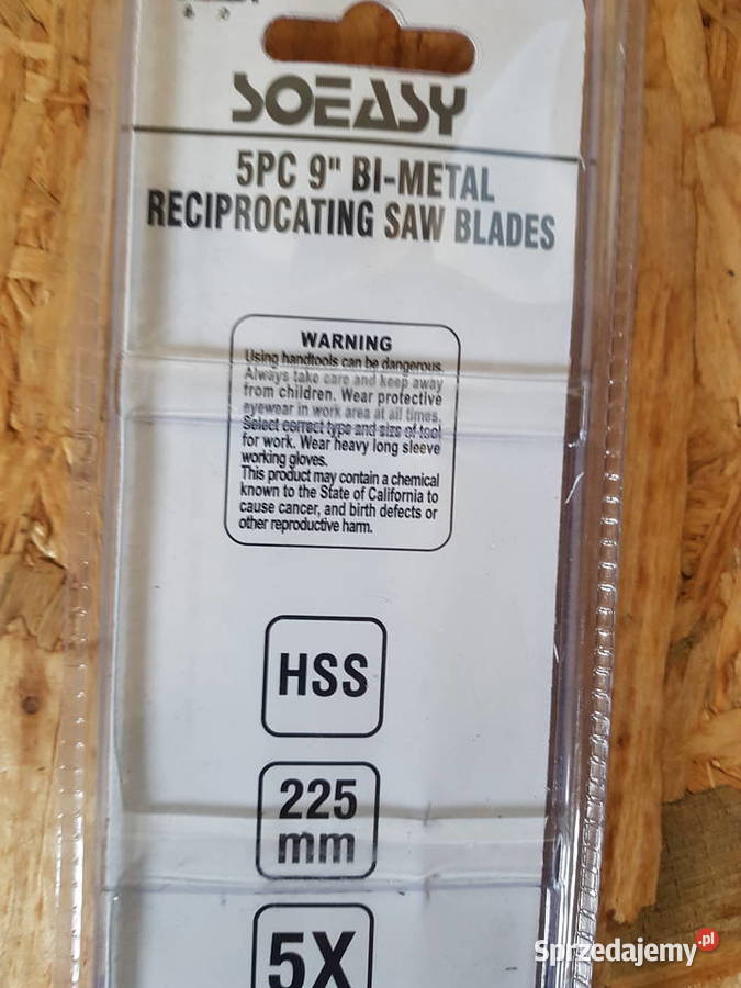 BRZESZCZOT DO PIŁY SZABLASTEJ NOŻE LISI OGON 5 Głogowa