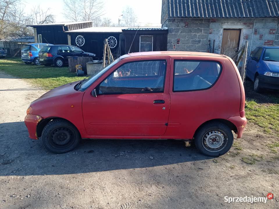 Fiat Seicento 09 39 kW 1999 r dawca części Szklarka Myślniewska