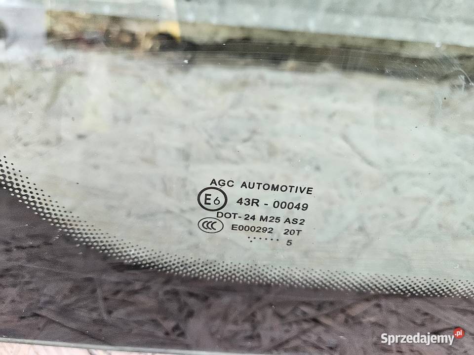 EXPERT JUMPY PROACE 16 SZYBA DRZWI PRAWA TYLNA osobowe Międzychód