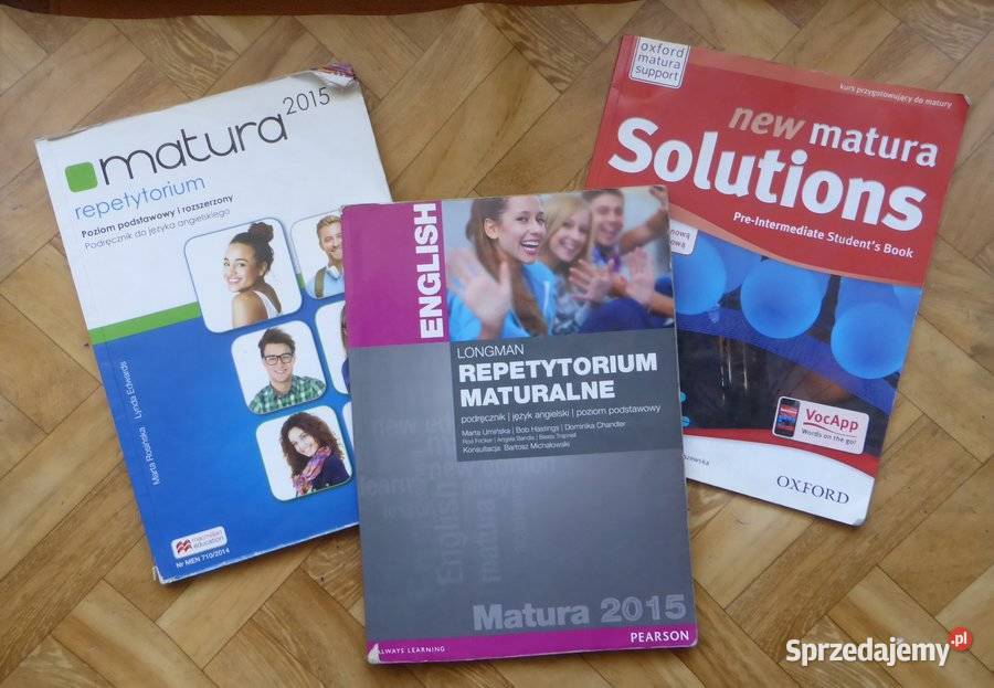 Repetytorium j angielskiego do matury angielski opolskie Głuchołazy sprzedam