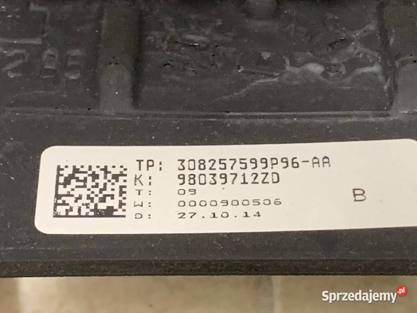 Kierownica skórzana multifunkcja CITROEN C4 II Kierownice Barwałd Dolny