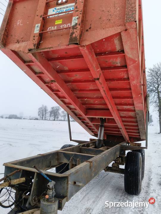 Przyczepa skorupa 15 ton nieuszkodzony Liwki Szlacheckie