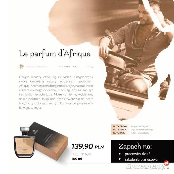 Perfumy Męskie Continental Pour Homme 100ml 30 małopolskie Kraków