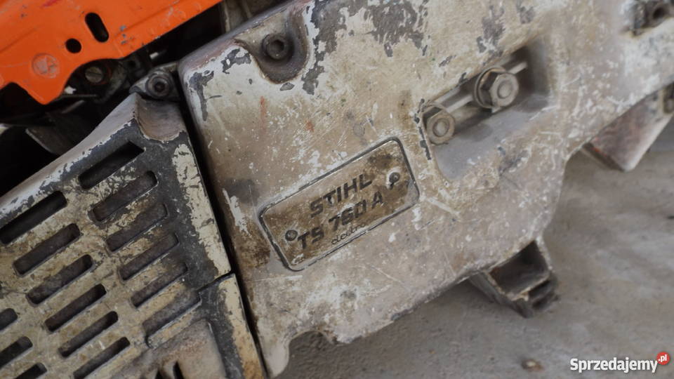 Przecinarka spalinowa do betonu Stihl TS 760 AV Spalinowe Grodziczno