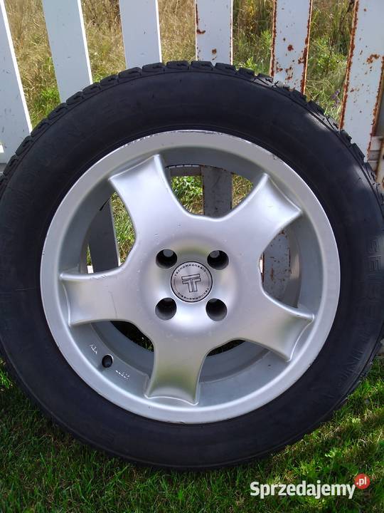 Alufelgi 15 4X100 OPONY zimowe Bieliny