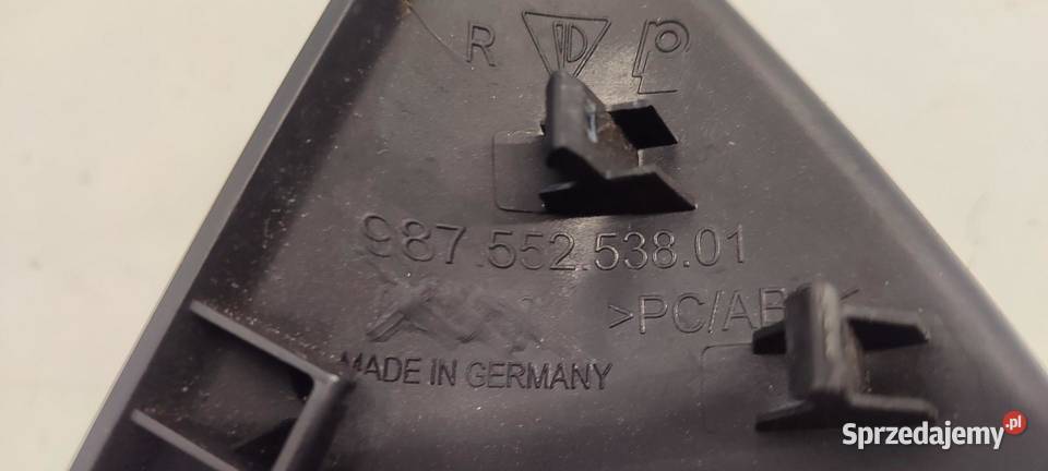 PORSCHE CAYMAN S 987 OSŁONA DESKI KONSOLI LEWA