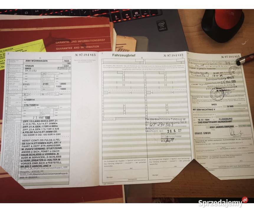 Knaus kempingowa 1988 r dwa oddzielne łóżka i łódzkie Łódź
