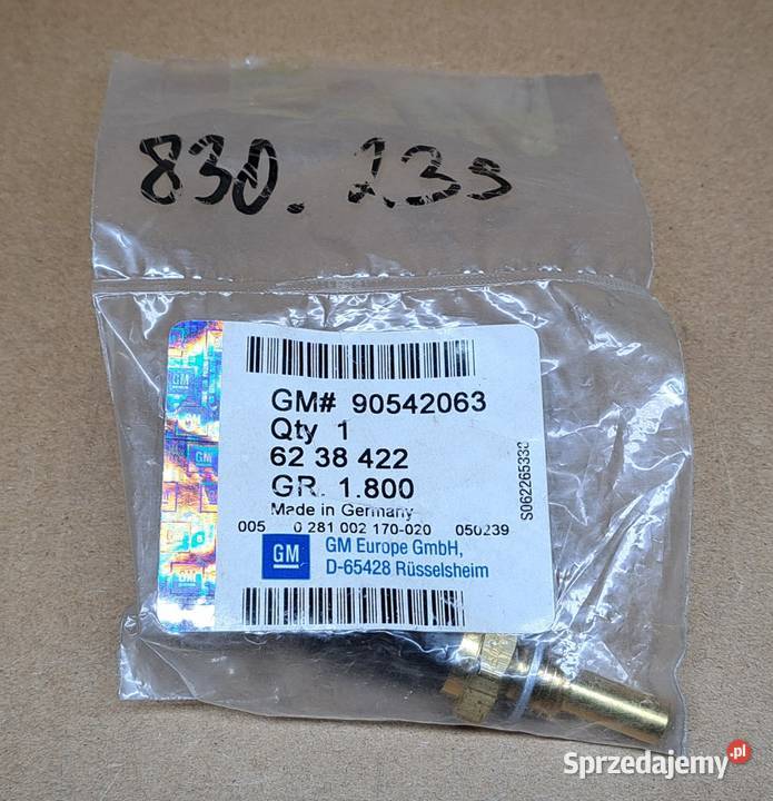 CZUJNIK TEMPERATURY WODY OPEL FIAT ALFA FERRARI osobowe