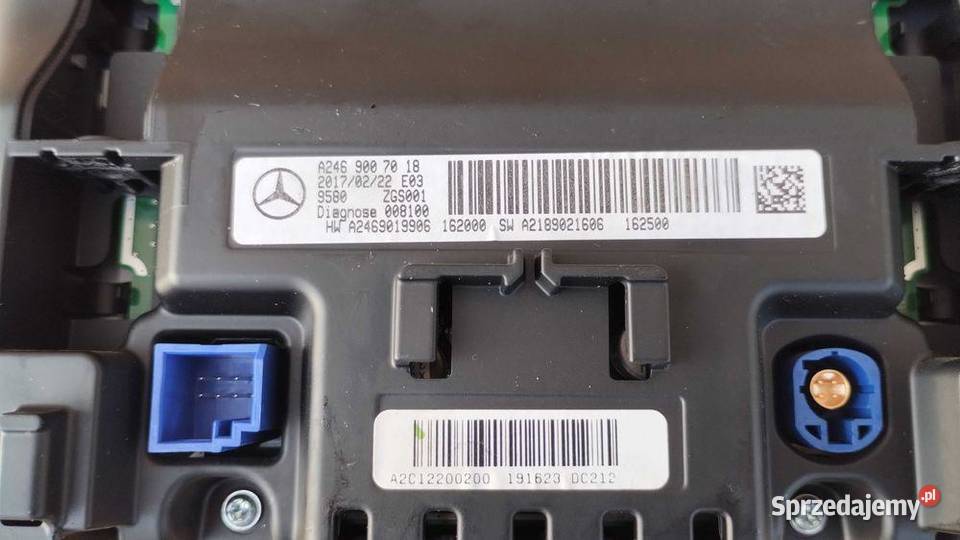 Monitor Ekran Lcd Nawigacja Navi Mercedes W246
