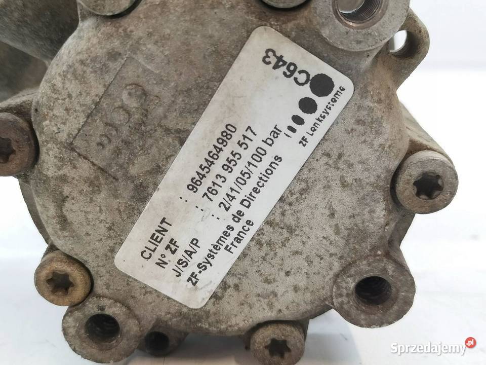 POMPA WSPOMAGANIA 9645464980 22 D Peugeot Boxer