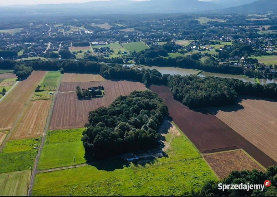 Widokowa działka budowlana w Pisarzowicach Pisarzowice